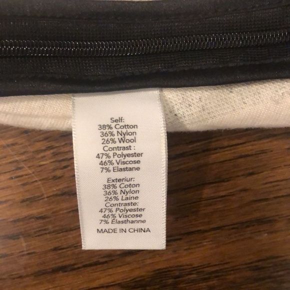 ELIZABETH AND JAMES Womens IRENE Black and White Diamond Pattern Mini Skirt Sz 8 - Picture 6 of 13